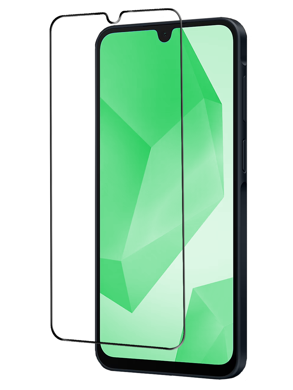 BASEY. Screenprotector Geschikt voor Samsung A16 Screenprotector Beschermglas Full Cover - Screenprotector Geschikt voor Samsung Galaxy A16 Screen Protector Full Cover
