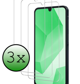 BASEY. BASEY. Samsung Galaxy A16 Screenprotector Glas - 3 PACK