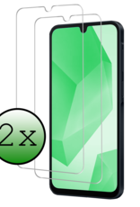 BASEY. Screenprotector Geschikt voor Samsung A16 Screenprotector Tempered Glass - Screenprotector Geschikt voor Samsung Galaxy A16 Beschermglas Screen Protector Glas - 2 Stuks
