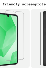 BASEY. Screenprotector Geschikt voor Samsung A16 Screenprotector Tempered Glass - Screenprotector Geschikt voor Samsung Galaxy A16 Beschermglas Screen Protector Glas