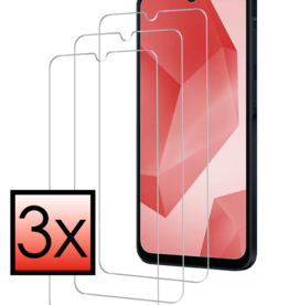NoXx NoXx Samsung Galaxy A16 Screenprotector Glas - 3 PACK