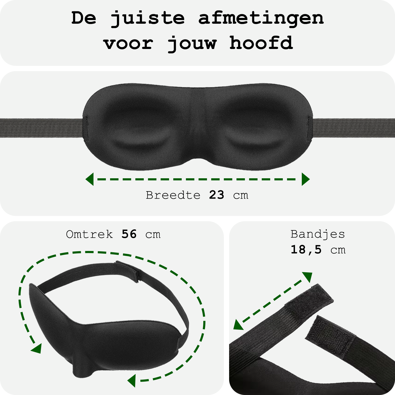 BASEY. Slaapmasker Vrouwen Mannen - Slaapmasker Kinderen Slaapmaskers Oogmasker Slaap Masker 100% Donker Slaapmasker Zijde - Zwart