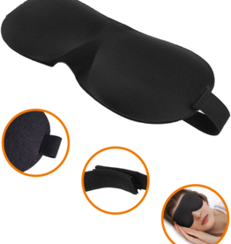 Nomfy Nomfy 3D Slaapmakser - Zwart