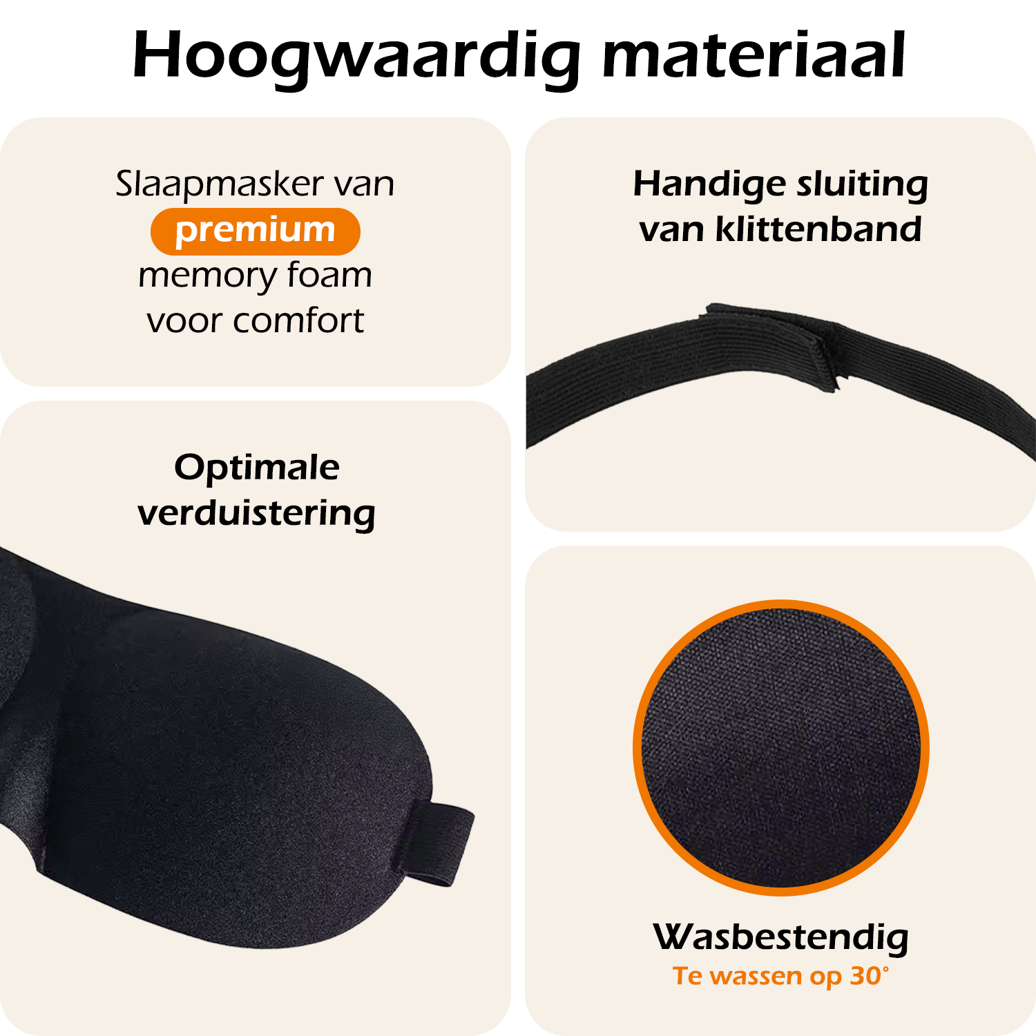 Nomfy Slaapmasker Vrouwen Mannen Slaapmasker 3D -  Slaapmaskers Oogmasker Slaapmasker Zijde Oogmasker - Zwart