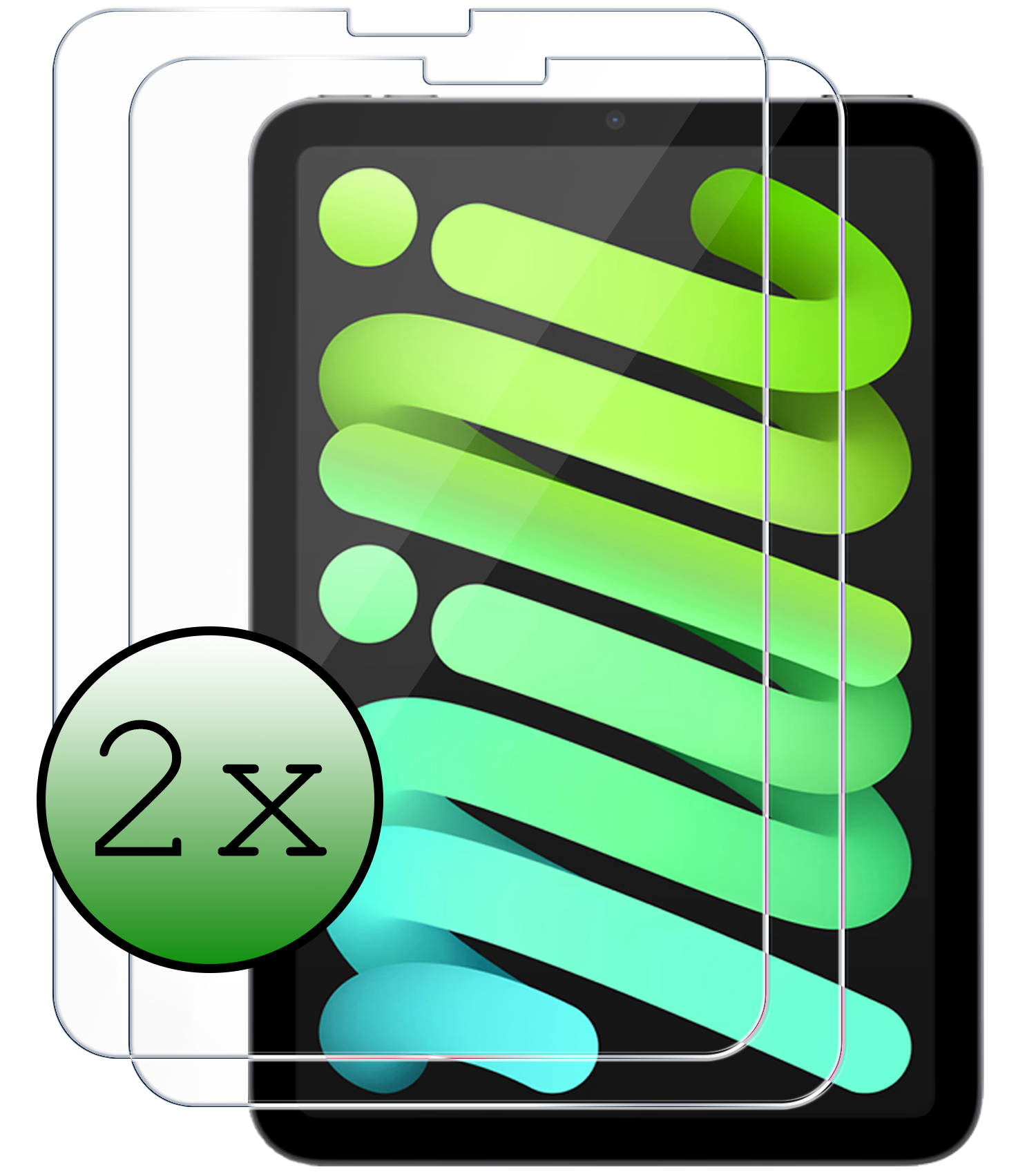 BASEY. BASEY. iPad Mini 7 screenprotector - 2 PACK