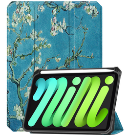 BASEY. BASEY. iPad Mini 7 Hoesje Met Uitsparing Voor Apple Pencil - Bloesem