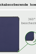 BASEY. BASEY. iPad Mini 7 Hoesje Met Uitsparing Voor Apple Pencil - Donkerblauw