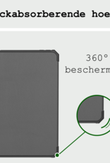 BASEY. BASEY. iPad Mini 7 Hoesje Met Uitsparing Voor Apple Pencil - Grijs