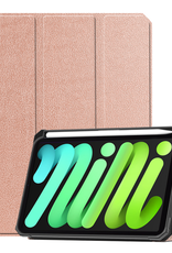 BASEY. BASEY. iPad Mini 7 Hoesje Met Uitsparing Voor Apple Pencil - Rose Goud