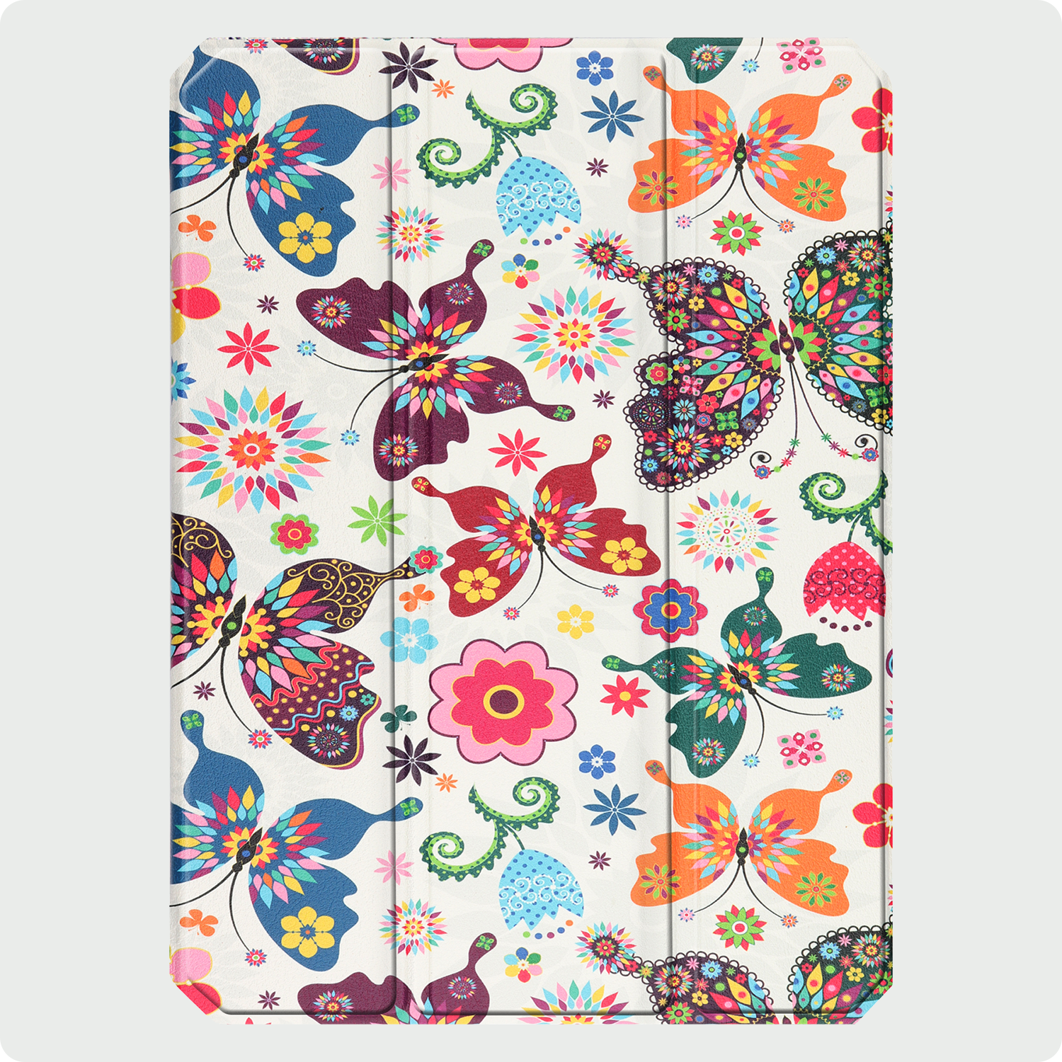 BASEY. BASEY. iPad Mini 7 Hoesje Met Uitsparing Voor Apple Pencil - Vlinders