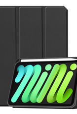 BASEY. BASEY. iPad Mini 7 Hoesje Met Uitsparing Voor Apple Pencil - Zwart