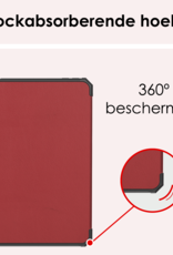 NoXx NoXx iPad Mini 7 Hoesje Met Uitsparing Voor Apple Pencil - Donkerrood