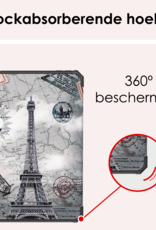 NoXx NoXx iPad Mini 7 Hoesje Met Uitsparing Voor Apple Pencil - Eiffeltoren