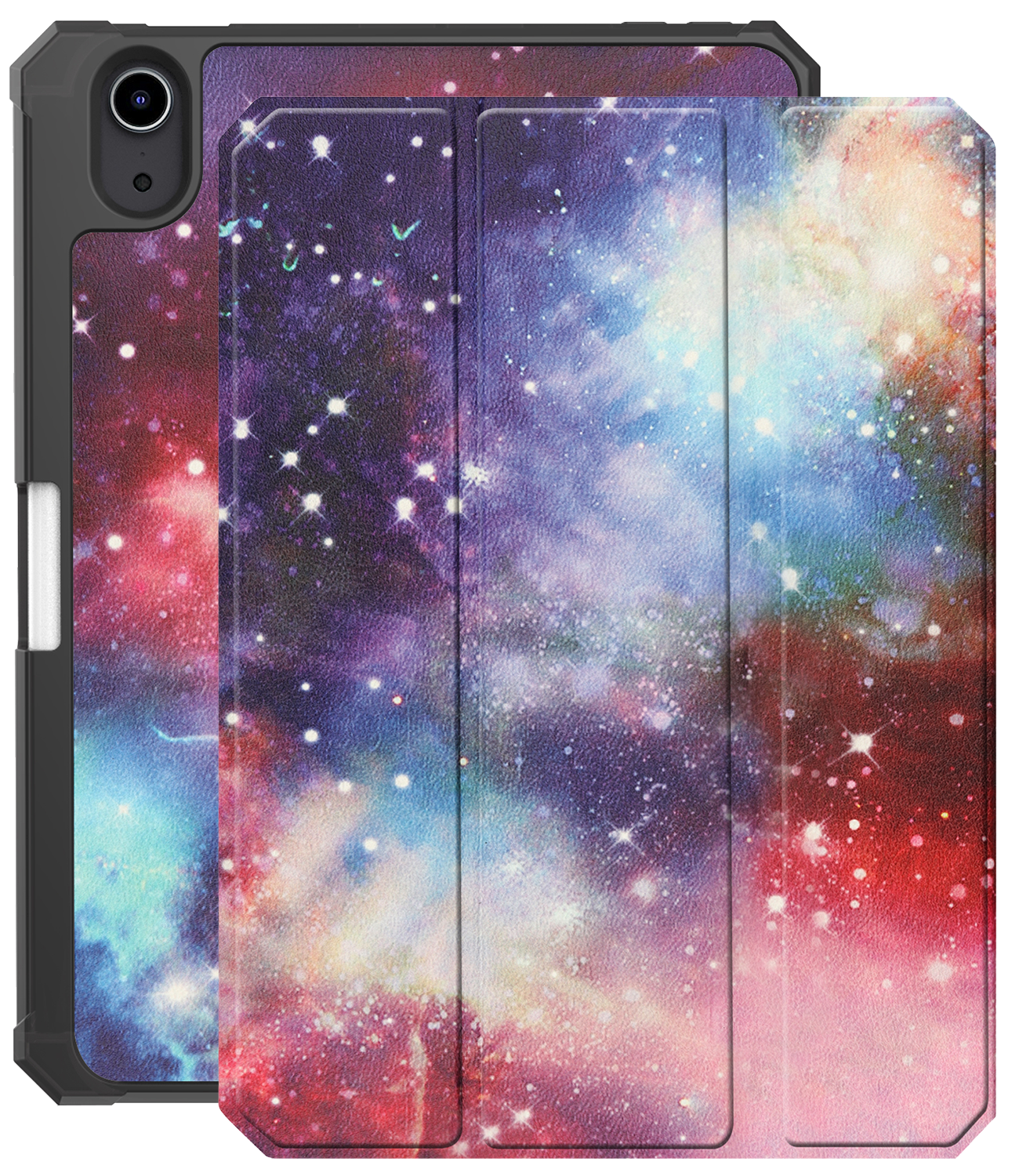 NoXx NoXx iPad Mini 7 Hoesje Met Uitsparing Voor Apple Pencil - Galaxy