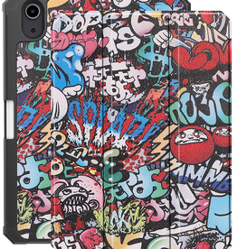 NoXx NoXx iPad Mini 7 Hoesje Met Uitsparing Voor Apple Pencil - Graffity