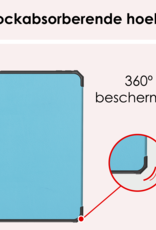 NoXx NoXx iPad Mini 7 Hoesje Met Uitsparing Voor Apple Pencil - Lichtblauw