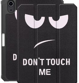 NoXx NoXx iPad Mini 7 Hoesje Met Uitsparing Voor Apple Pencil - Don't Touch Me