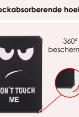 NoXx NoXx iPad Mini 7 Hoesje Met Uitsparing Voor Apple Pencil - Don't Touch Me