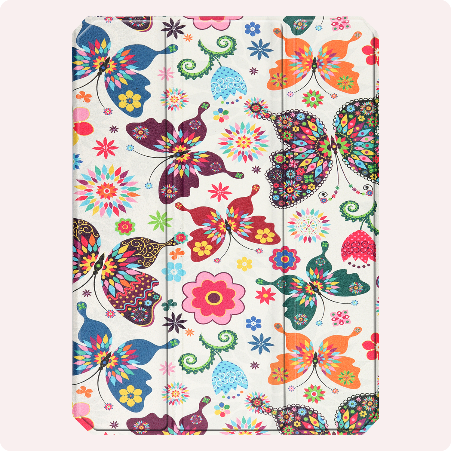 NoXx NoXx iPad Mini 7 Hoesje Met Uitsparing Voor Apple Pencil - Vlinders