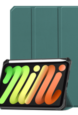 Nomfy Nomfy iPad Mini 7 Hoesje Met Uitsparing Voor Apple Pencil - Donkergroen