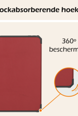 Nomfy Nomfy iPad Mini 7 Hoesje Met Uitsparing Voor Apple Pencil - Donkerrood