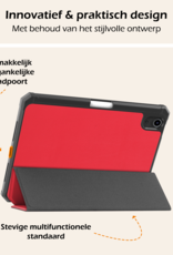 Nomfy Nomfy iPad Mini 7 Hoesje Met Uitsparing Voor Apple Pencil - Rood
