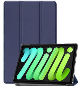 BASEY. BASEY. iPad Mini 7 Hoesje - Donkerblauw