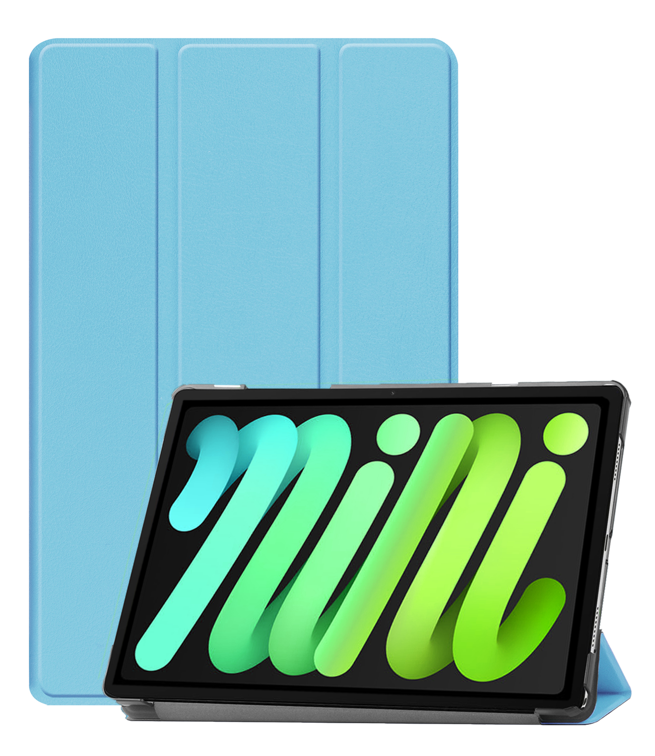 BASEY. BASEY. iPad Mini 7 Hoesje - Lichtblauw