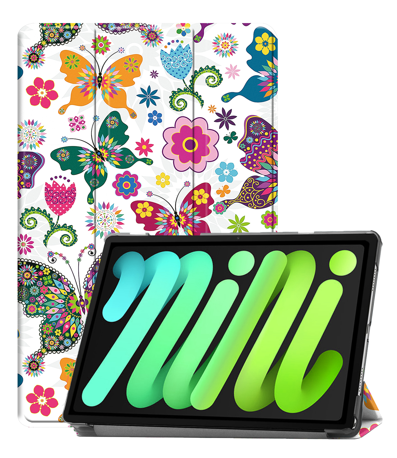BASEY. BASEY. iPad Mini 7 Hoesje - Vlinders