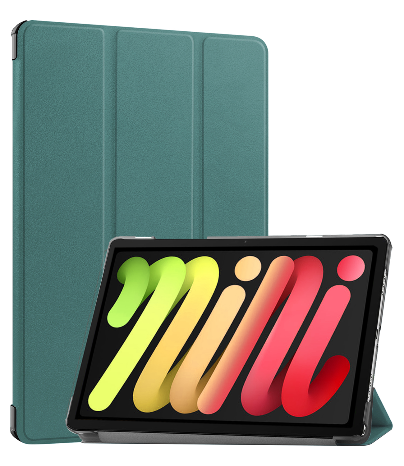 NoXx NoXx iPad Mini 7 Hoesje - Donkergroen