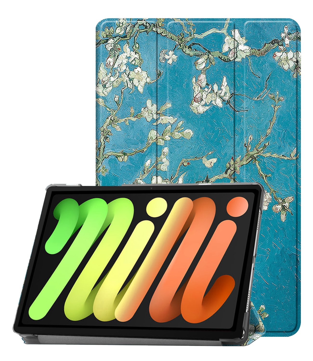 Nomfy Nomfy iPad Mini 7 Hoesje - Bloesem