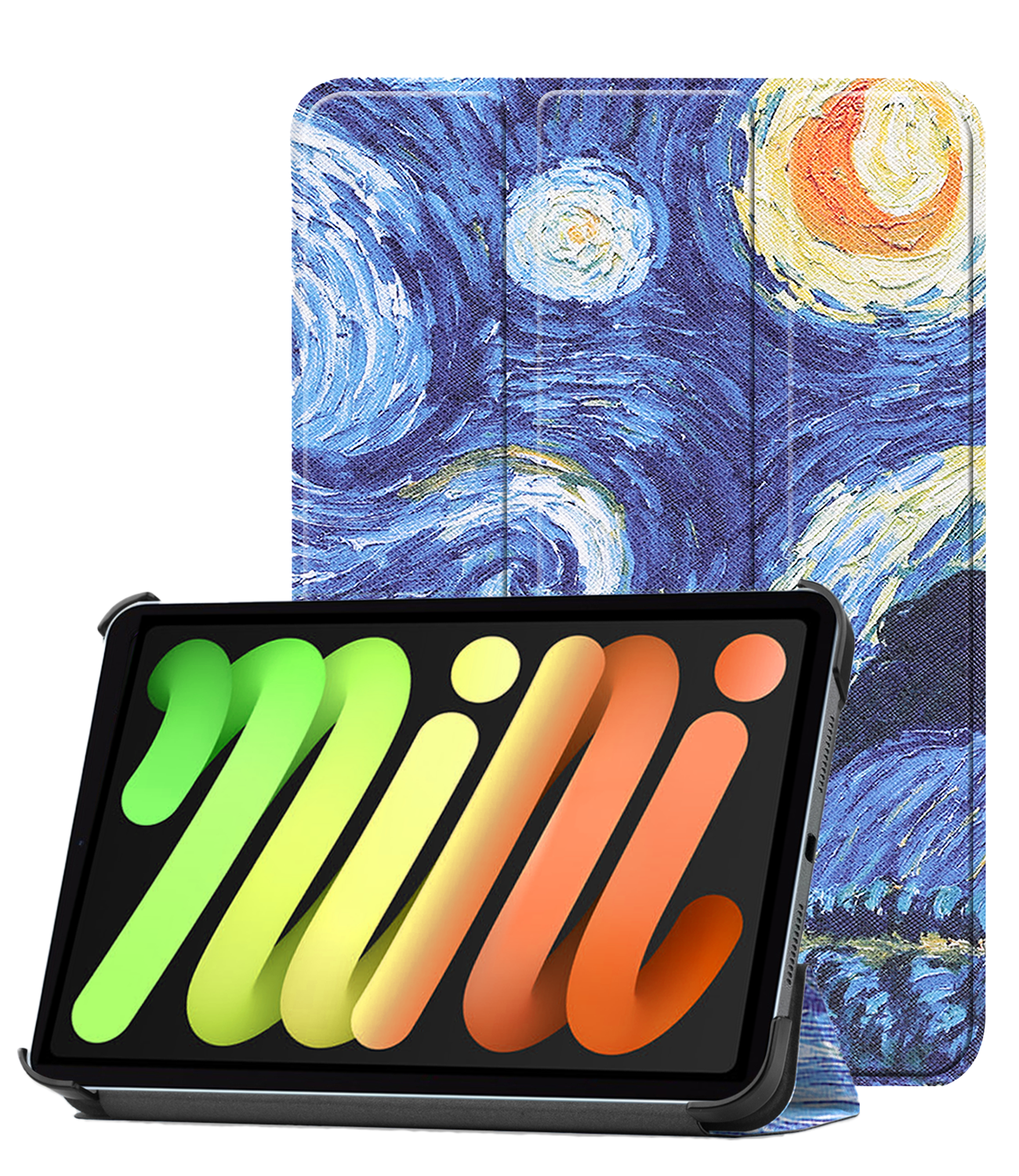 Nomfy Nomfy iPad Mini 7 Hoesje - Sterrenhemel