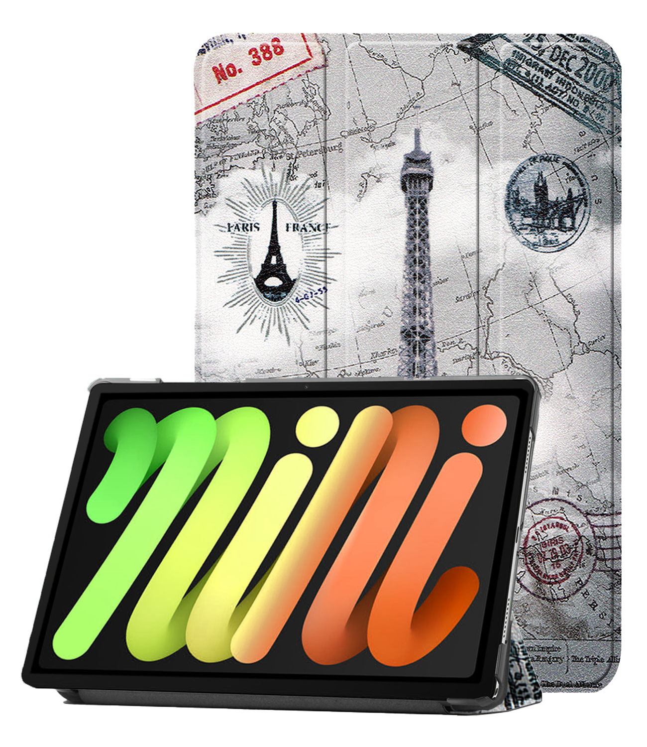 Nomfy Nomfy iPad Mini 7 Hoesje - Eiffeltoren