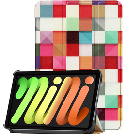 Nomfy Nomfy iPad Mini 7 Hoesje - Blokken