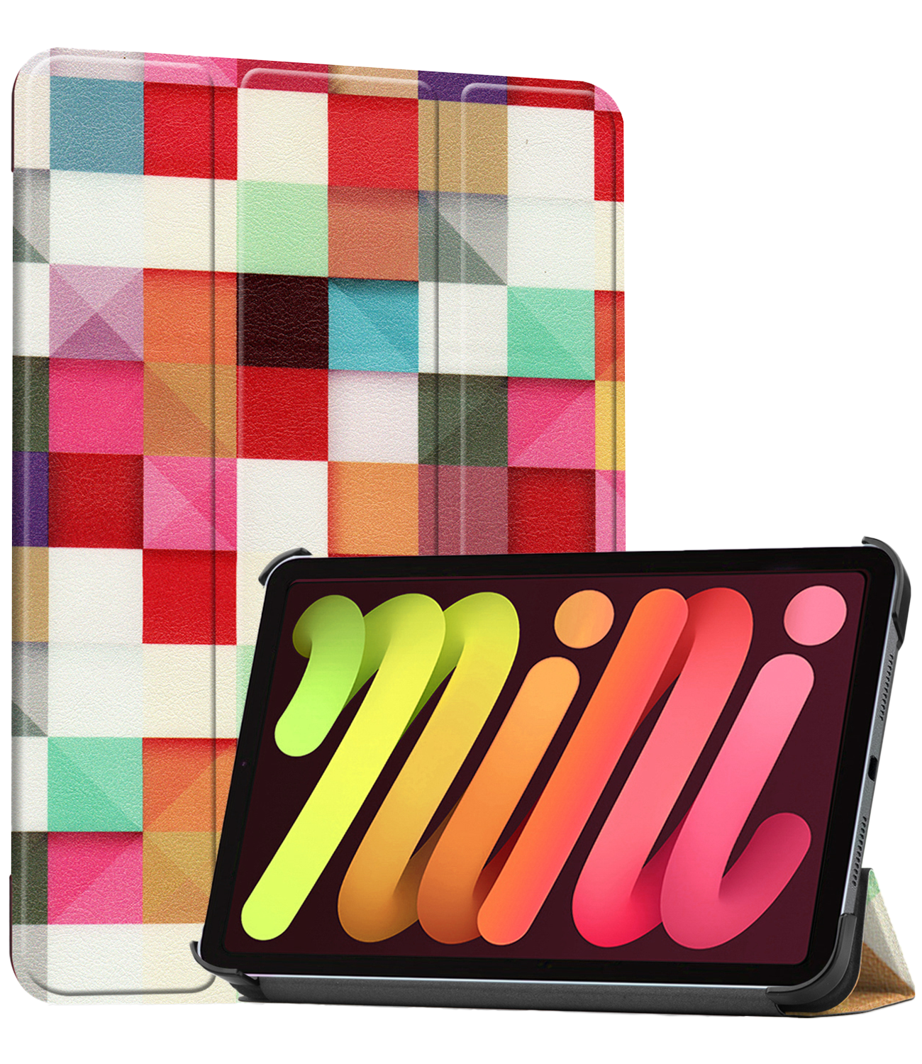 NoXx NoXx iPad Mini 7 Hoesje - Blokken