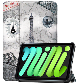 BASEY. BASEY. iPad Mini 7 Hoesje - Eiffeltoren
