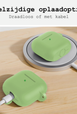 BASEY. BASEY. Siliconen Hoesje Voor Apple AirPods 4 - Groen