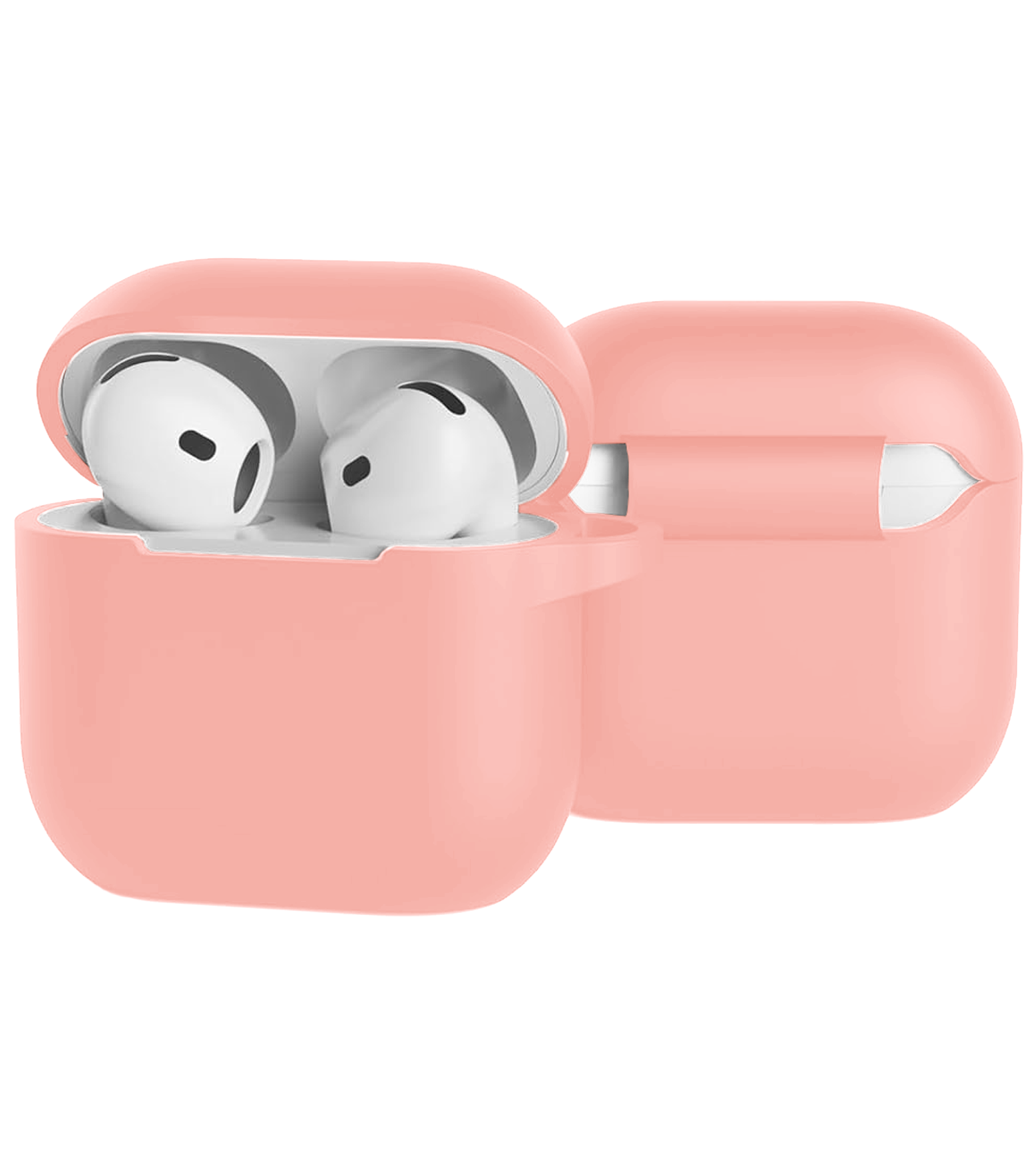 BASEY. BASEY. Siliconen Hoesje Voor Apple AirPods 4 - Lichtroze
