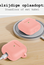 BASEY. BASEY. Siliconen Hoesje Voor Apple AirPods 4 - Lichtroze