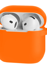 BASEY. BASEY. Siliconen Hoesje Voor Apple AirPods 4 - Oranje