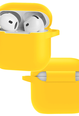 NoXx NoXx Siliconen Hoesje Voor Apple AirPods 4 - Geel