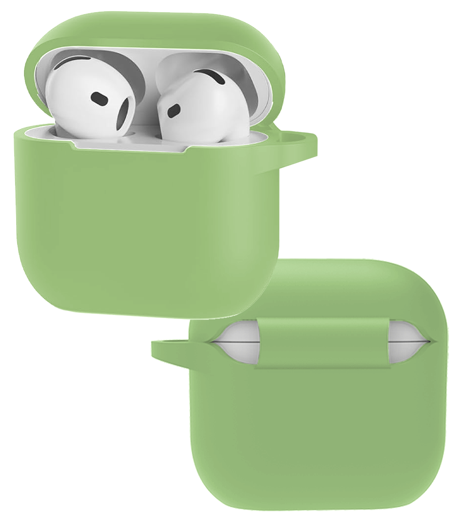 NoXx NoXx Siliconen Hoesje Voor Apple AirPods 4 - Groen