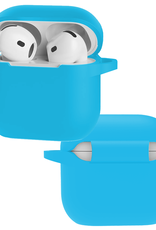 NoXx NoXx Siliconen Hoesje Voor Apple AirPods 4 - Lichtblauw