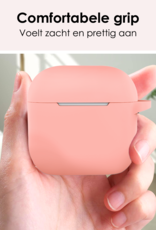 NoXx NoXx Siliconen Hoesje Voor Apple AirPods 4 - Lichtroze