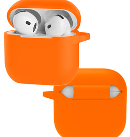 NoXx NoXx Siliconen Hoesje Voor Apple AirPods 4 - Oranje