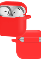 NoXx NoXx Siliconen Hoesje Voor Apple AirPods 4 - Rood