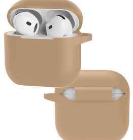 NoXx NoXx Siliconen Hoesje Voor Apple AirPods 4 - Zand