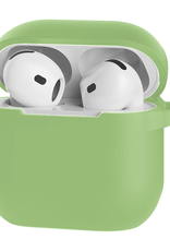 Nomfy Nomfy Siliconen Hoesje Voor Apple AirPods 4 - Groen