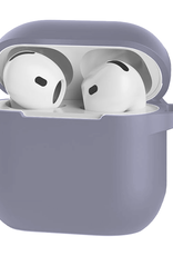 Nomfy Nomfy Siliconen Hoesje Voor Apple AirPods 4 - Lila