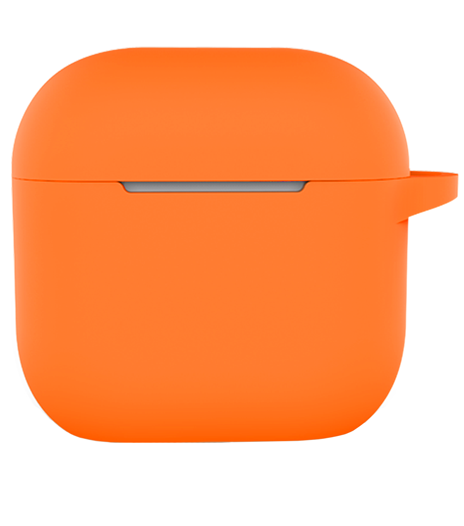 Nomfy Nomfy Siliconen Hoesje Voor Apple AirPods 4 - Oranje